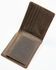 Cody James Men's Brown Mexico Slash Bifold Leather Wallet, Brown, hi-res