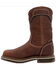 Image #3 - Georgia Boot Women's Amp Lt Edge Waterproof Pull On Work Boots - Soft Toe, Brown, hi-res