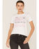 Southern Sierra Women's Last Ride Before Bride Graphic Tee, White, hi-res