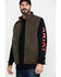Image #3 - Ariat Men's Loden Rebar Washed Dura Canvas Insulated Work Vest , , hi-res