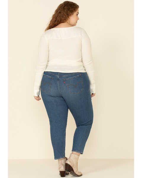 Levi's Women's Moleskin High Rise Wedgie Skinny Jeans - Plus | Boot Barn