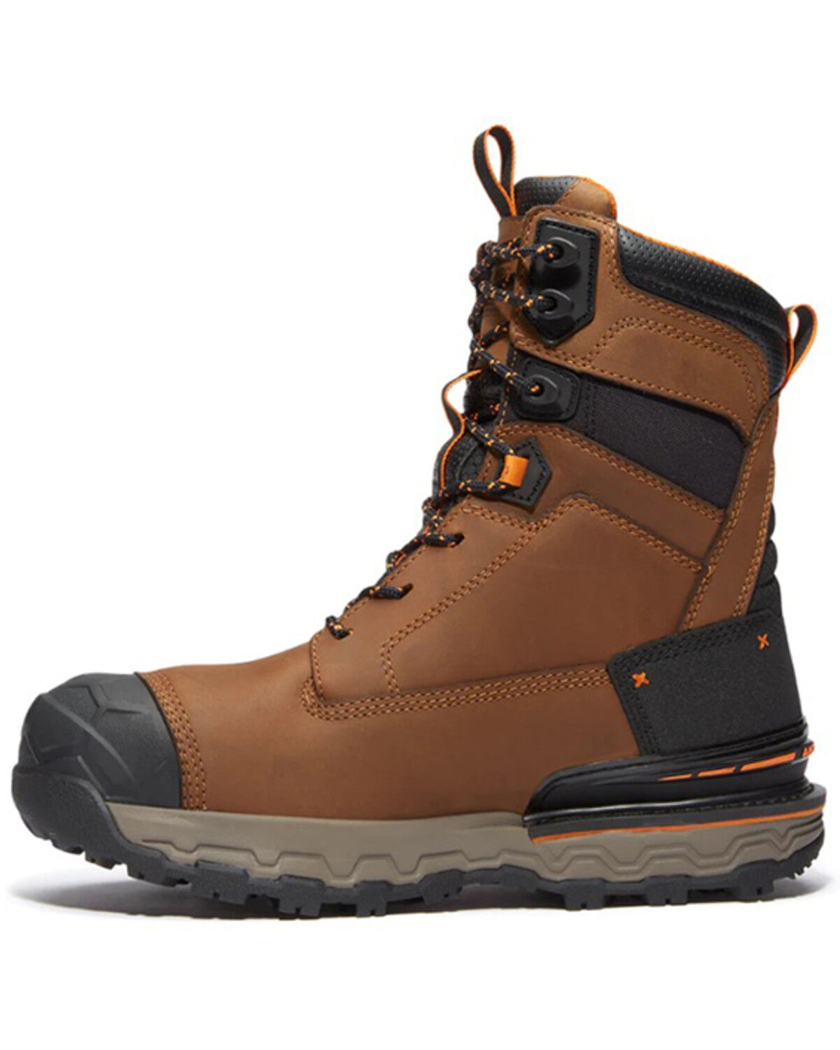 Image #3 - Timberland Men's 8" Boondock Ultralight Waterproof Work Boots - Composite Toe, Brown, hi-res