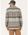 Image #4 - Brothers and Sons Men's Fine Line Stripe Everyday Long Sleeve Button Down Western Flannel Shirt , Sand, hi-res