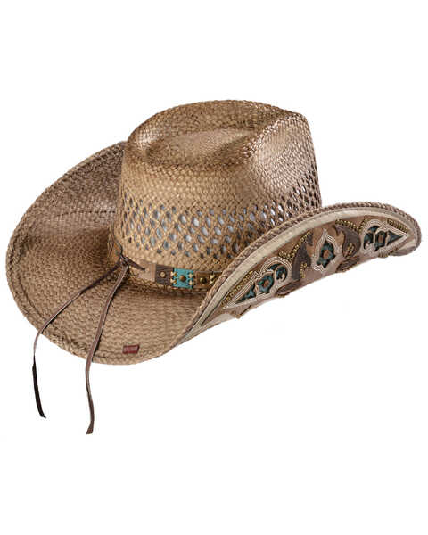 Image #3 - Bullhide From the Heart Straw Cowgirl Hat, , hi-res