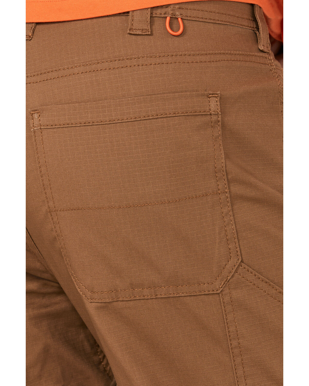 Image #4 - Hawx Men's Xtreme Double Front Ripstop Work Pants, Brown, hi-res