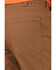 Image #4 - Hawx Men's Xtreme Double Front Ripstop Work Pants, Brown, hi-res