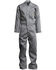 Image #1 - Lapco Men's FR Light Weight Deluxe Long Sleeve Coveralls - Big & Tall, Grey, hi-res