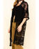 Image #4 - Shyanne Women's Lace Duster Kimono, Black, hi-res