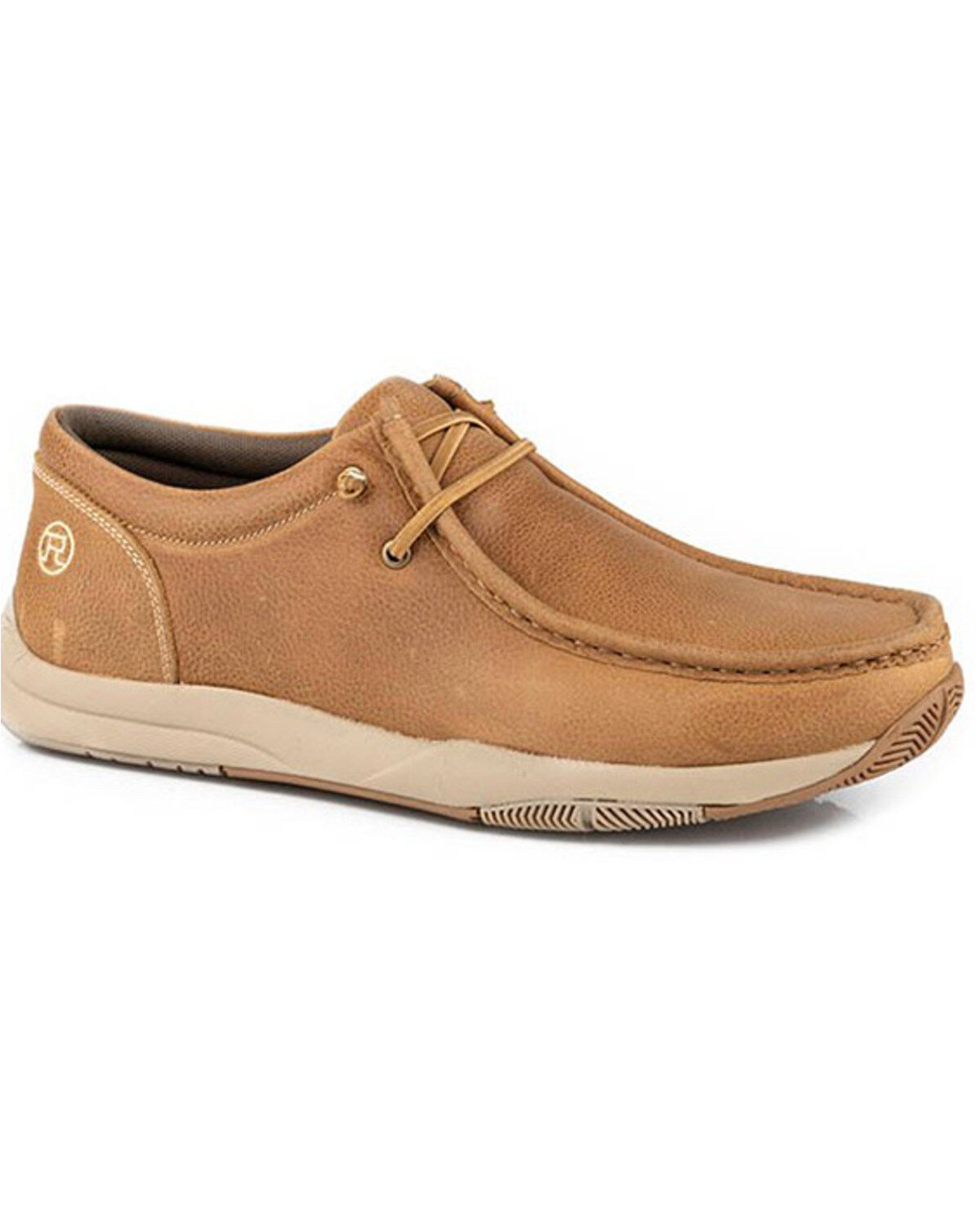 Roper Men's Clearcut Casual Shoes - Moc Toe, Tan