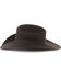 Image #5 - George Strait by Resistol Logan 6X Felt Hat, Charcoal, hi-res
