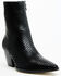 Image #1 - Matisse Women's Boot Barn Exclusive Caty Fashion Booties - Round Toe, Black, hi-res