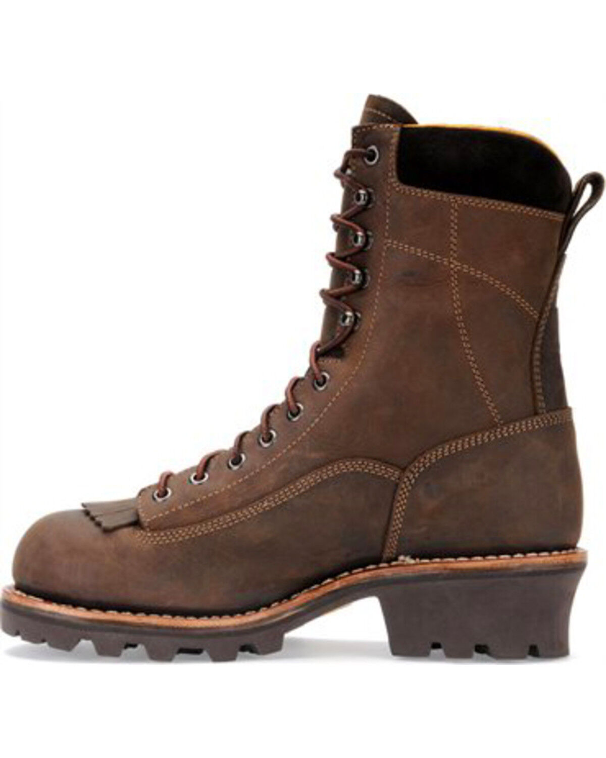 carolina 8 waterproof logger boot