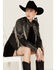 Double D Ranchwear Women's Iced Crystals Leather Jacket, Black, hi-res