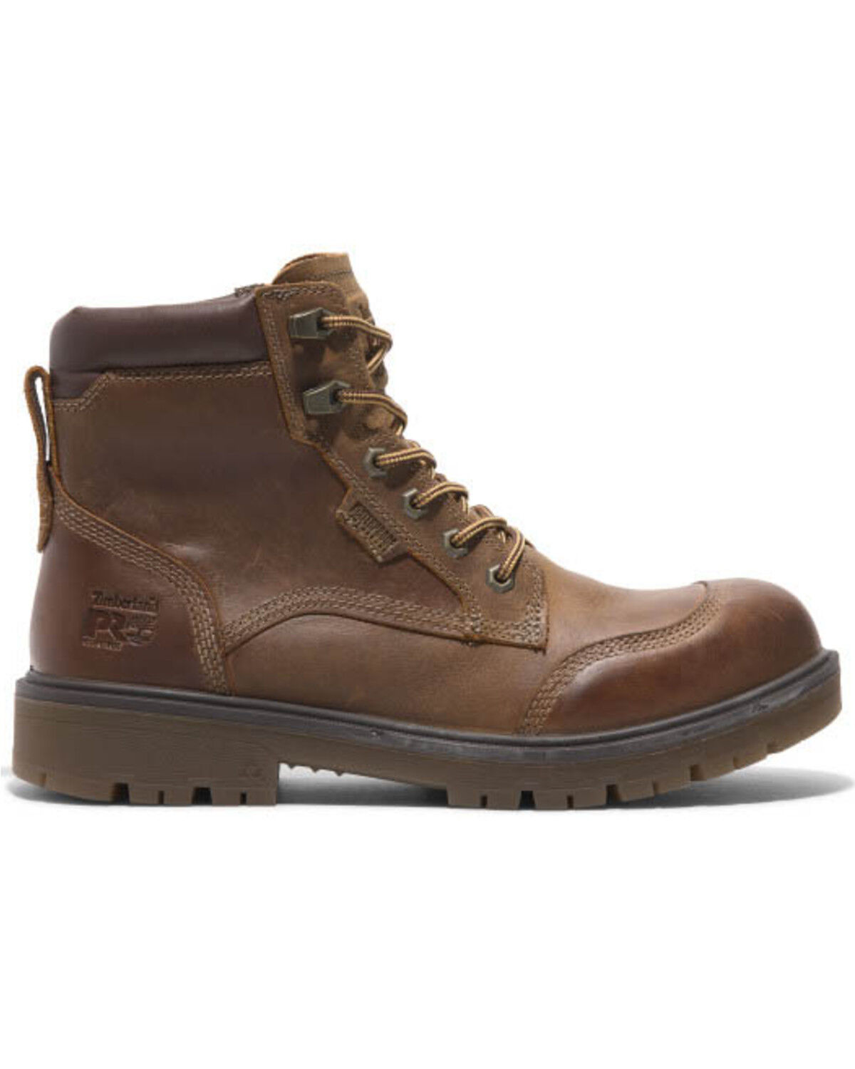 Image #1 - Timberland PRO Men's 6" Whitman Work Boots - Soft Toe, Copper, hi-res