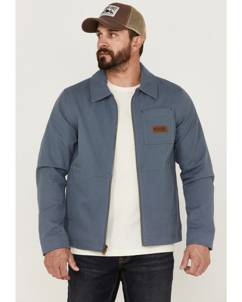 Pendleton Men's Adams Canvas Mechanics Zip-Front Jacket , Blue, hi-res