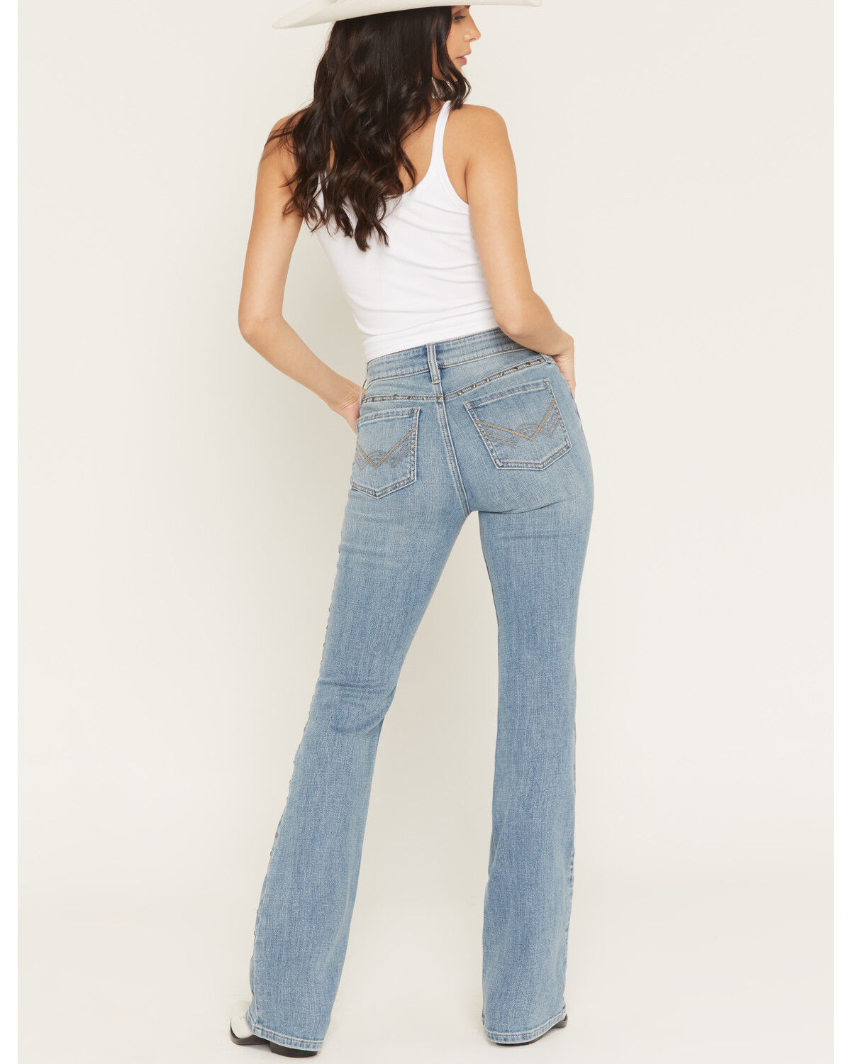 Idyllwind Women's Popla Medium Wash Legend High Rise Bootcut Stretch Denim Jeans