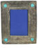 J. Alexander Stamped Framed with Turquoise , Silver, hi-res
