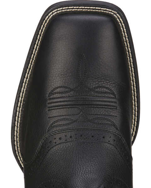 Image #9 - Ariat Men's Sport Western Boots, Black, hi-res