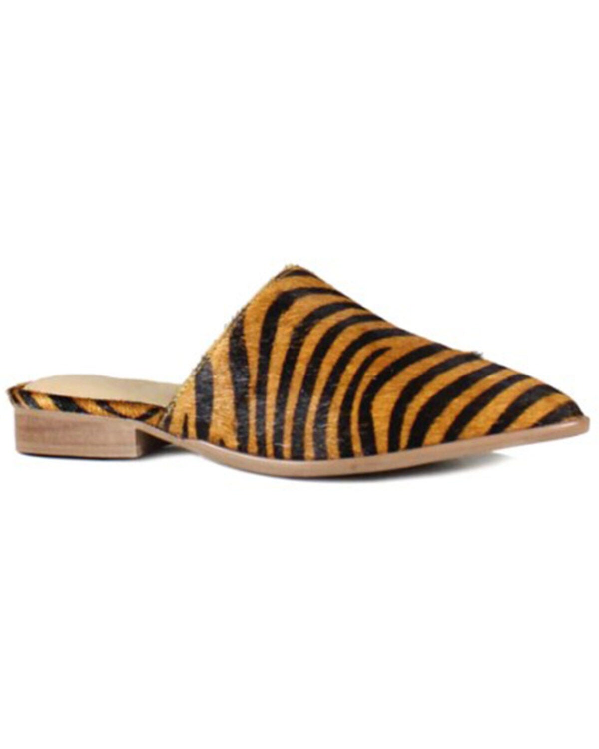 Diba True Women's High Up Fashion Mules - Round Toe, Zebra, hi-res