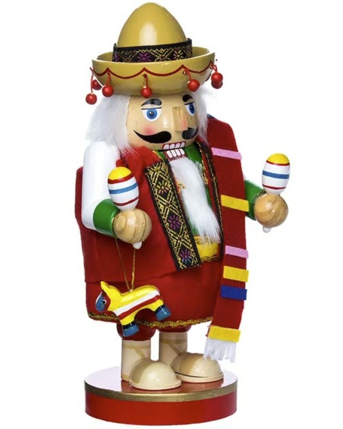 Image #2 - Kurt Adler 10.25" Mexican Nutcracker, Multi, hi-res