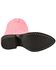 Old West Girls' Western Boots - Medium Toe, Pink, hi-res