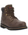 Laredo Men's Hub & Tack Lace-Up Work Boots - Soft Toe, Brown, hi-res
