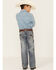 Image #3 - Wrangler Little Boys' Greeley Relaxed Bootcut Jeans, Blue, hi-res