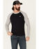 Image #2 - Rock & Roll Denim Men's FR Black Long Sleeve Work Raglan T-Shirt, Black, hi-res