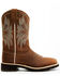 RANK 45 Women's Xero Gravity Calyx Western Performance Boots - Broad Square Toe, Brown, hi-res
