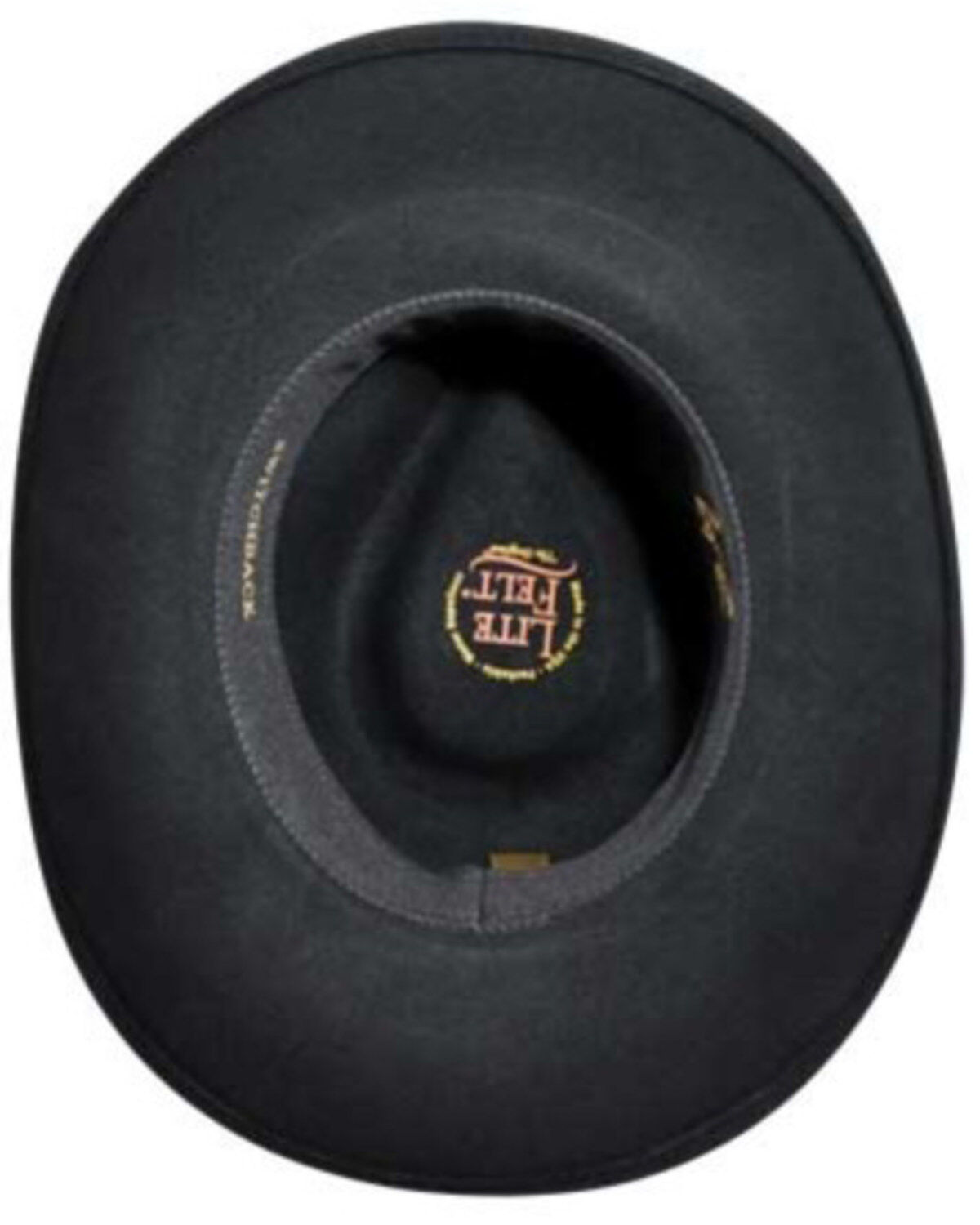 Image #4 - Wind River by Bailey Men's Switchback Felt Western Fashion Hat, Black, hi-res