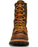 Image #4 - Carolina Men's Logger 8" Work Boots, Brown, hi-res