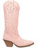 Image #2 - Dingo Women's Pretty 'N Pink Western Boots - Snip Toe, Pink, hi-res