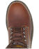 Image #5 - CAT Men's 6" Second Shift Lace-Up Work Boots - Steel Toe, Tan, hi-res
