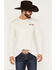 Image #2 - RANK 45&reg; Men's Keep Ridin' Long Sleeve Graphic T-Shirt, Natural, hi-res