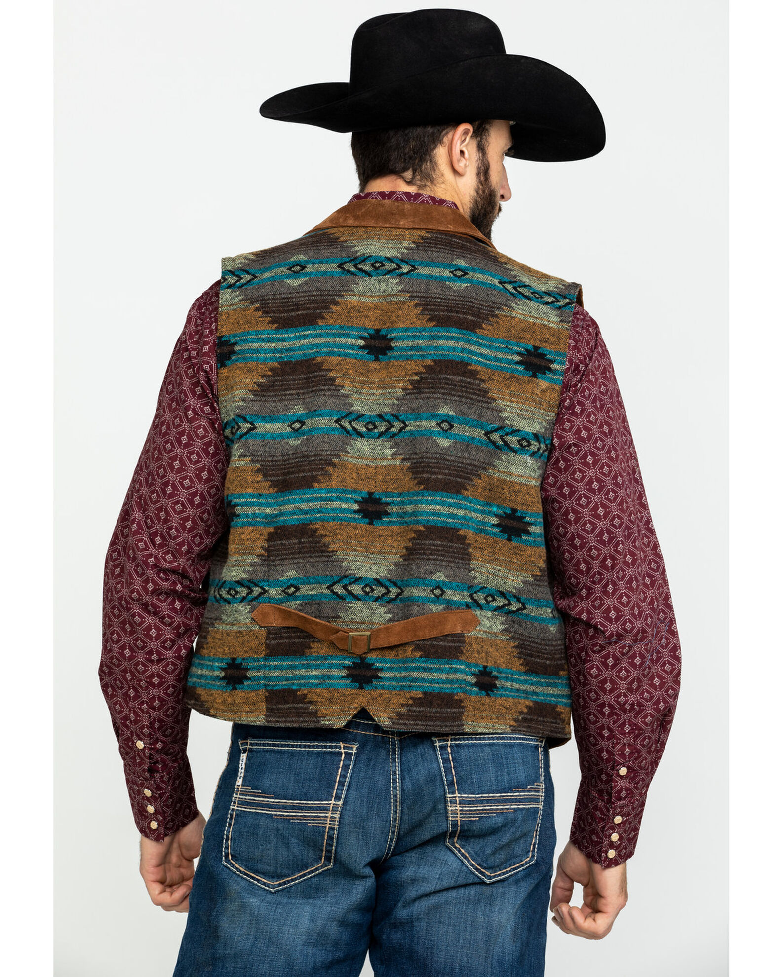 Boot barn leather vest store