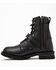 Milwaukee Leather Men's Buckled Lace-Up Boots - Round Toe , Black, hi-res
