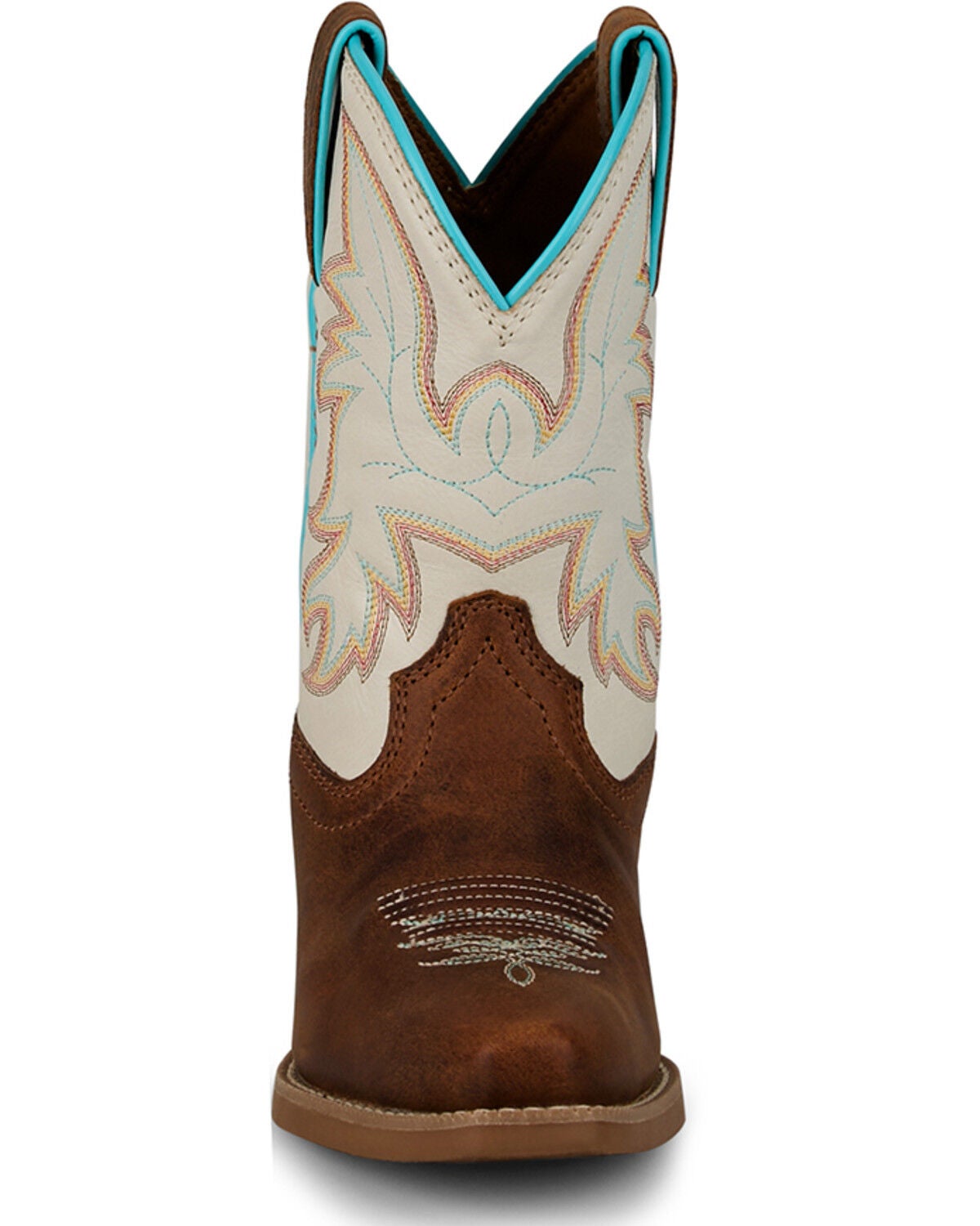 Image #4 - Justin Girls' Whinny Western Boots - Snip Toe, , hi-res