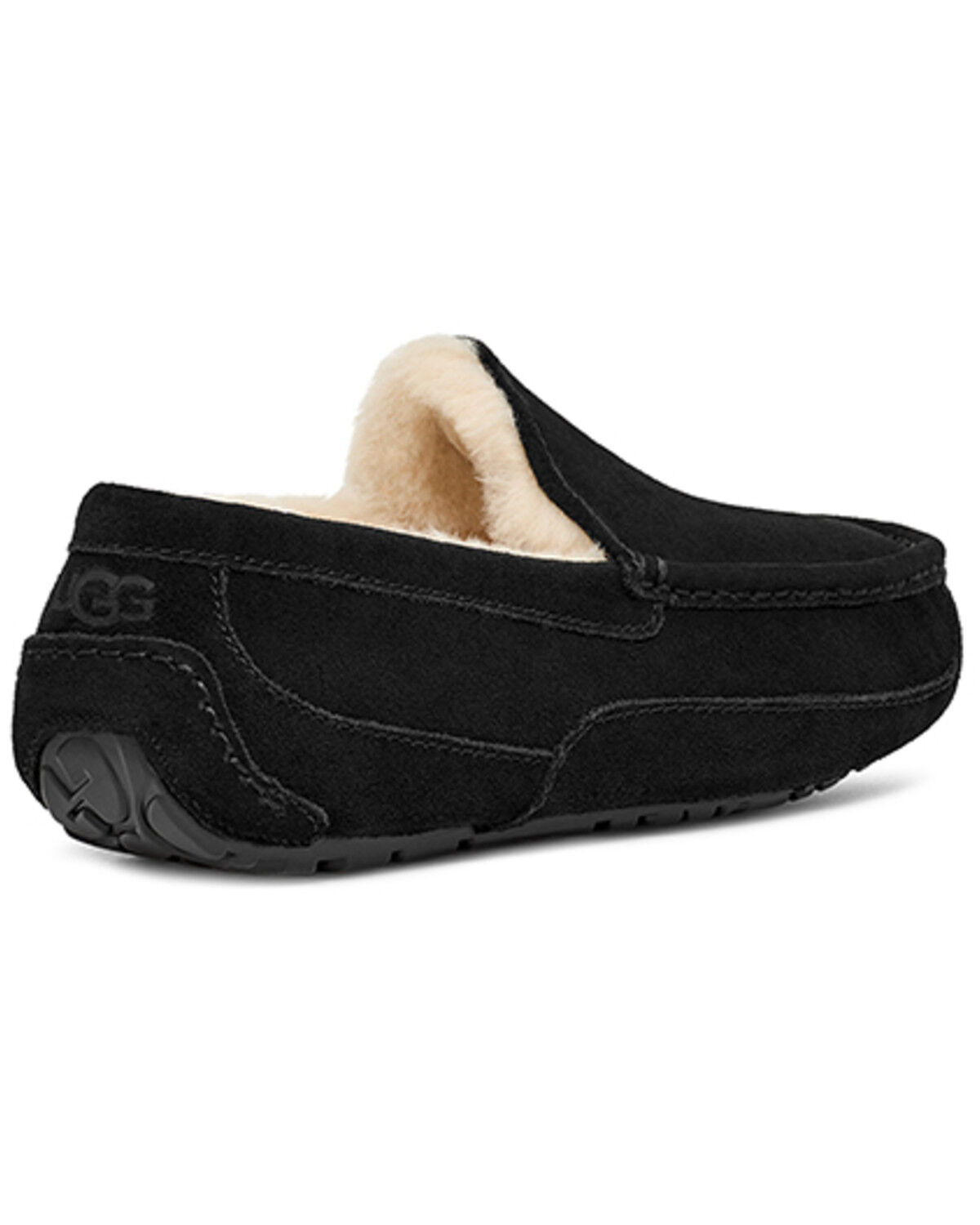 Image #4 - UGG Men's Ascot Slippers - Moc Toe, Black, hi-res