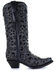 Corral Women's Inlay Embroidery Western Boots - Snip Toe, Black, hi-res