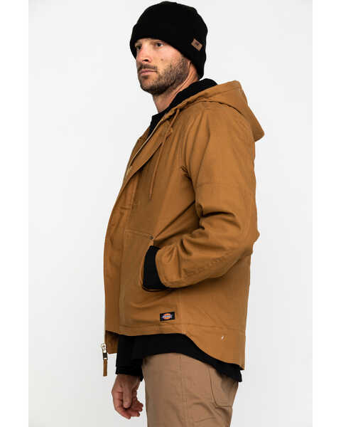 Image #3 - Dickies Men's Flex Sanded Duck Mobilty Work Jacket , Brown, hi-res