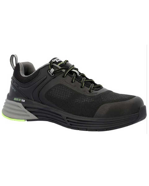 Georgia Boot Men's Durablend Sport Electrical Hazard Athletic Work Shoes - Composite Toe, Green, hi-res