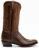 Image #2 - Lucchese Men's Espresso Smooth Western Boots - Round Toe, Dark Brown, hi-res