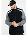 Image #1 - Hawx Men's Reflective Softshell Moto Work Vest, Black, hi-res