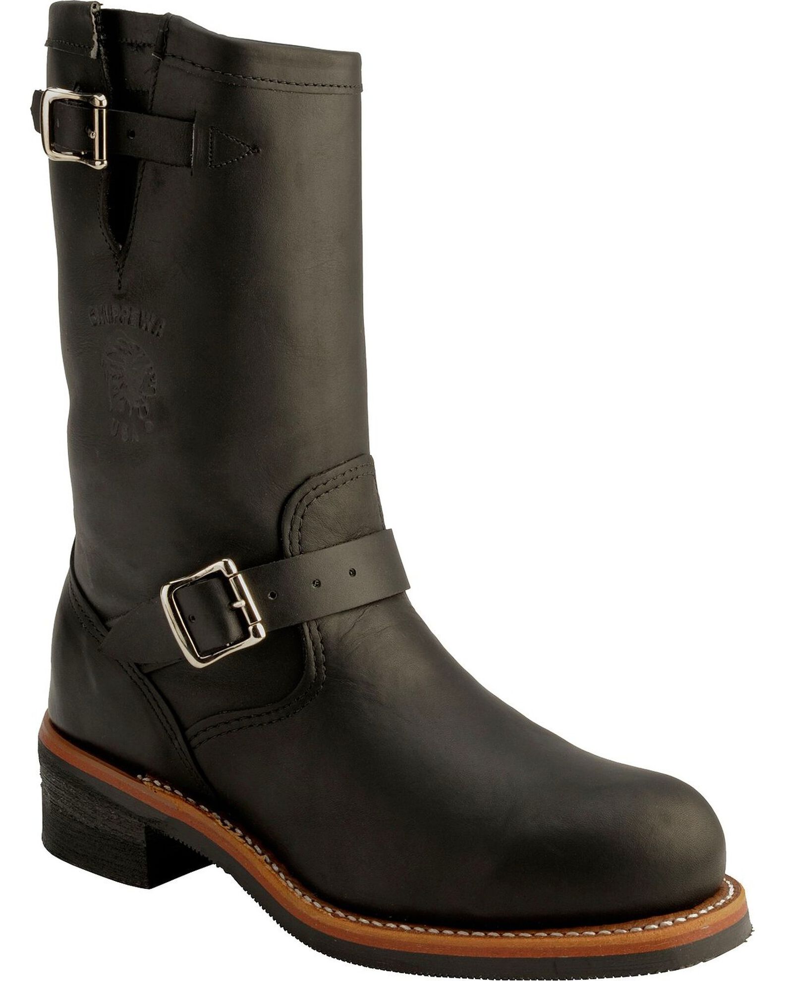Steel toe discount engineer boots