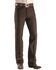 Wrangler Men's Wrancher Dress Jeans, Brown, hi-res