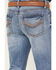 Image #4 - Cody James Men's Dodge City Light Wash Relaxed Boot Stretch Denim Jeans, , hi-res