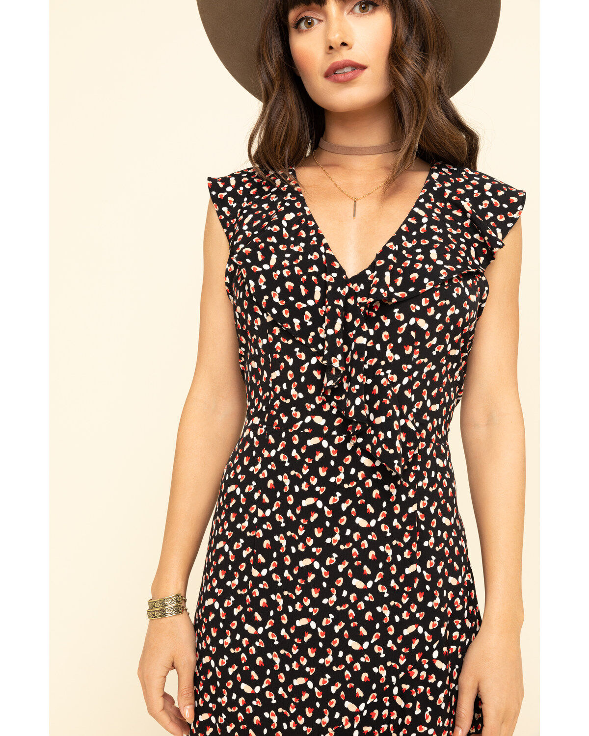 heart wrap dress