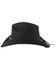 Shyanne Girls' Wool Cowgirl Hat, Black, hi-res