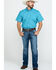 Image #6 - Cody James Core Men's Diamond Field Geo Print Short Sleeve Western Shirt, , hi-res