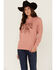 Blended Women's Roam Free Thunderbird Graphic Hoodie, Blush, hi-res